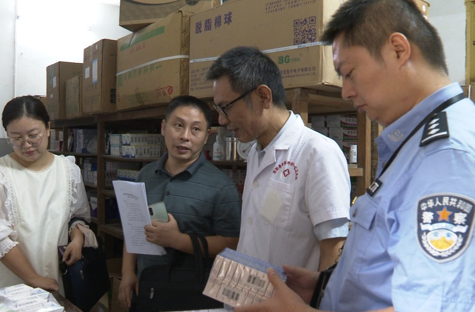 祁阳：多部门联合开展涉医麻醉药品和精神药品专项整治行动