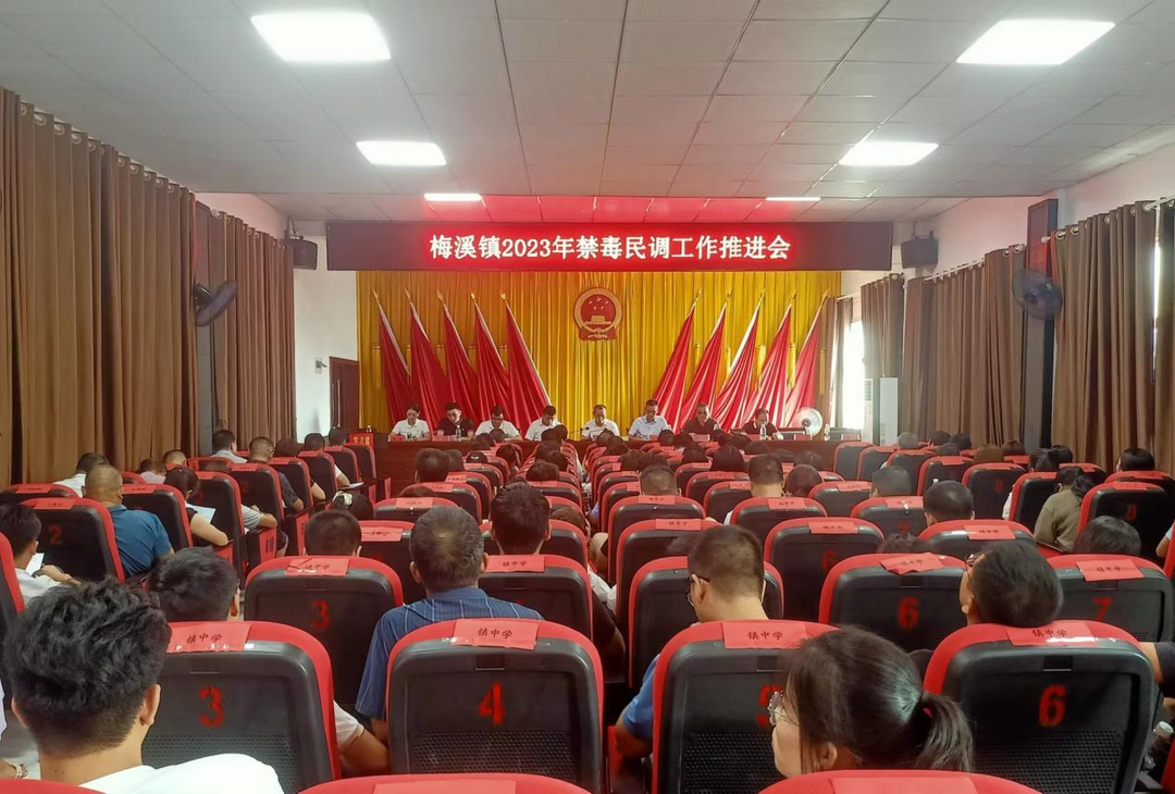 梅溪镇召开禁毒民调工作推进会