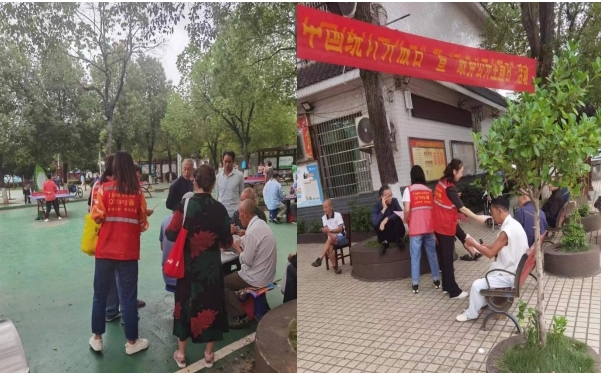 祁阳市住房保障服务中心开展宣传城区生活垃圾分类志愿服务活动