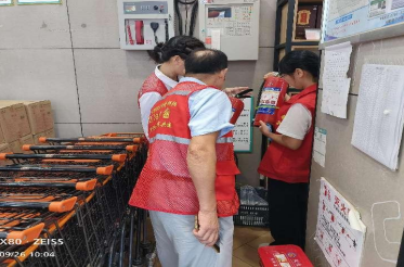 浯溪街道浯园社区开展重点行业安全生产大排查