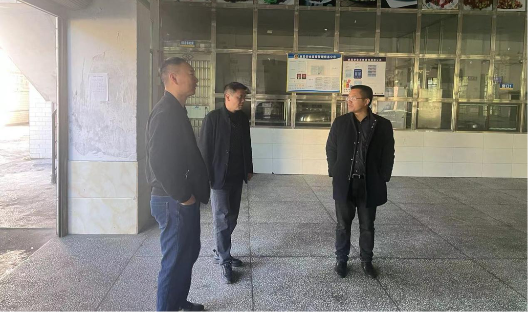 大忠桥镇开展食品安全督导检查