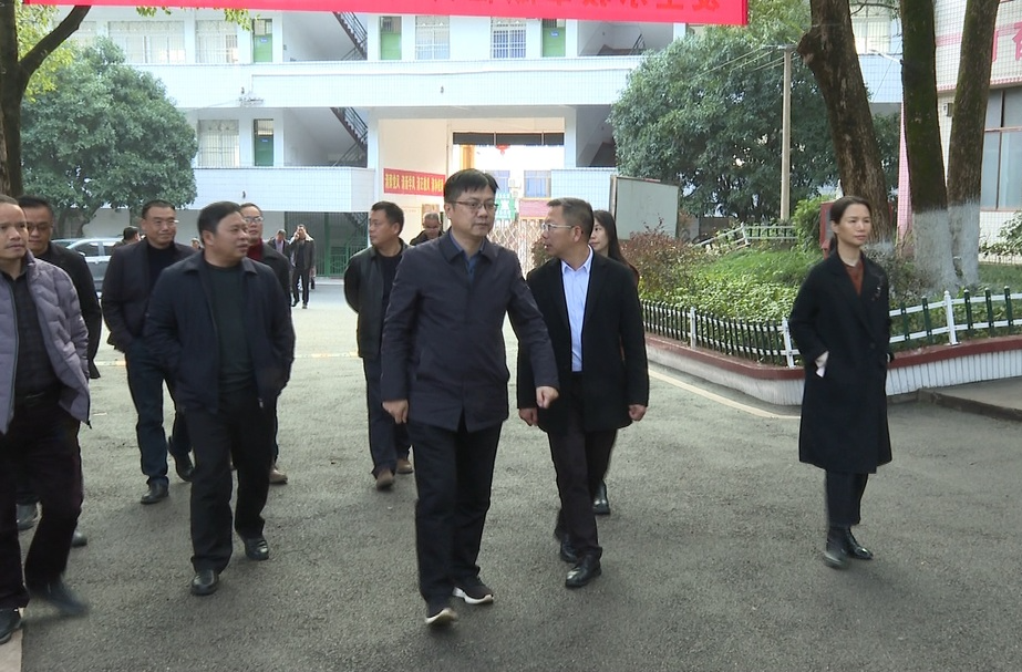 陈小平深入部分乡镇开展农村学校布局调研