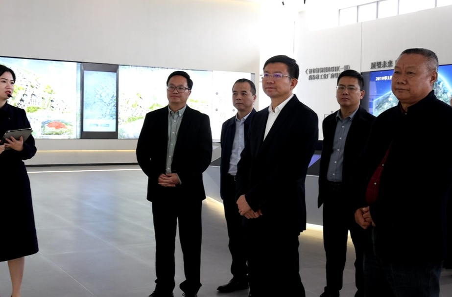蒋良铁率考察团赴广东省惠州市中韩（惠州）产业园考察学习