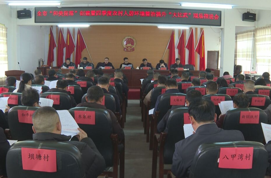 祁阳市“和美院落”创建暨四季度农村人居环境整治提升“大比武”现场推进会召开