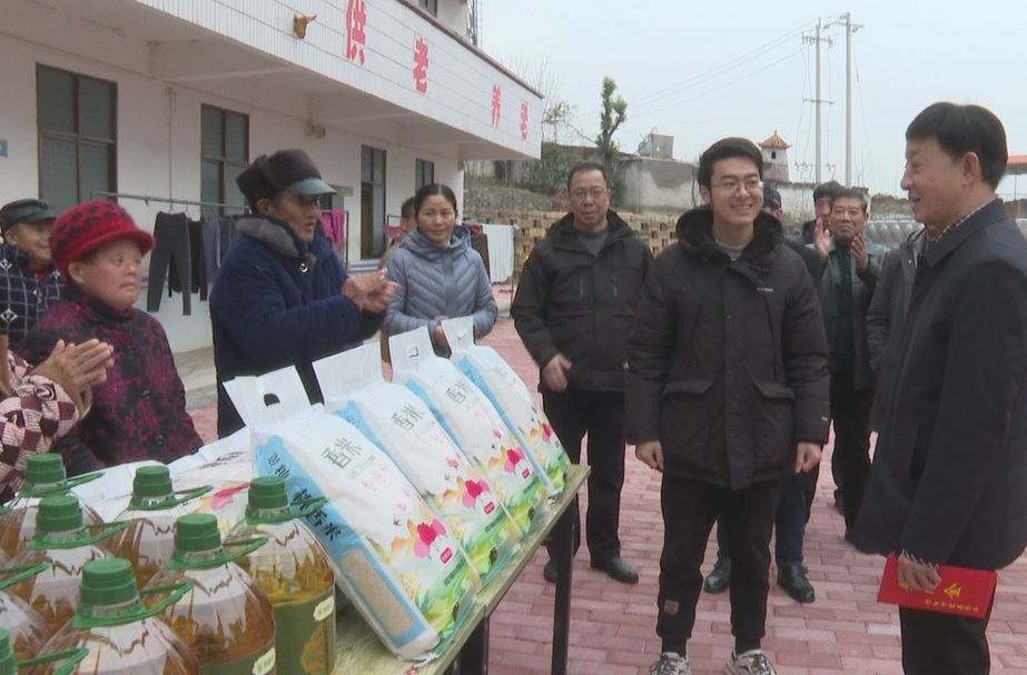 永州市慈善总会来祁开展“迎新春送温暖”活动