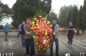 祁阳市退役军人事务局集中组织烈士亲属开展异地祭扫活动
