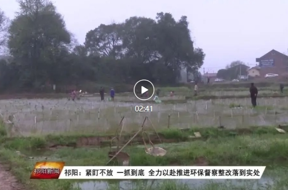 祁阳：紧盯不放 一抓到底 全力以赴推进环保督察整改落到实处