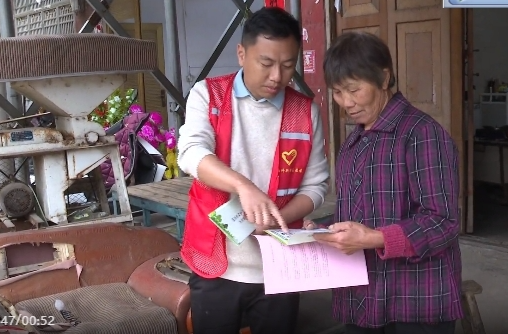 长虹街道苏油坪新村开展清明节文明祭祀宣传活动
