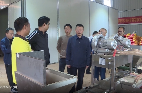 永州市农机事务中心技术专家来祁阳调研新农机推广工作