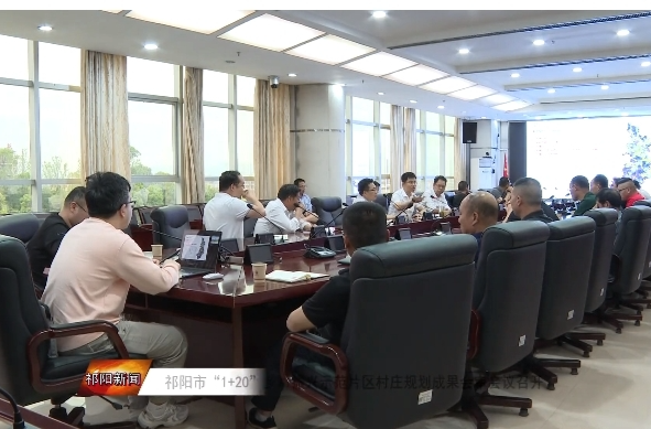 祁阳市“1+20”乡村振兴示范片区村庄规划成果会审会议召开