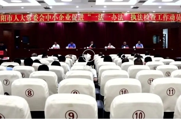 祁阳市人大常委会召开中小企业促进"一法一办法”执法检查工作动员会
