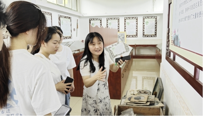 “湘竹迎新村”暑期实践团走进祁阳市白水镇
