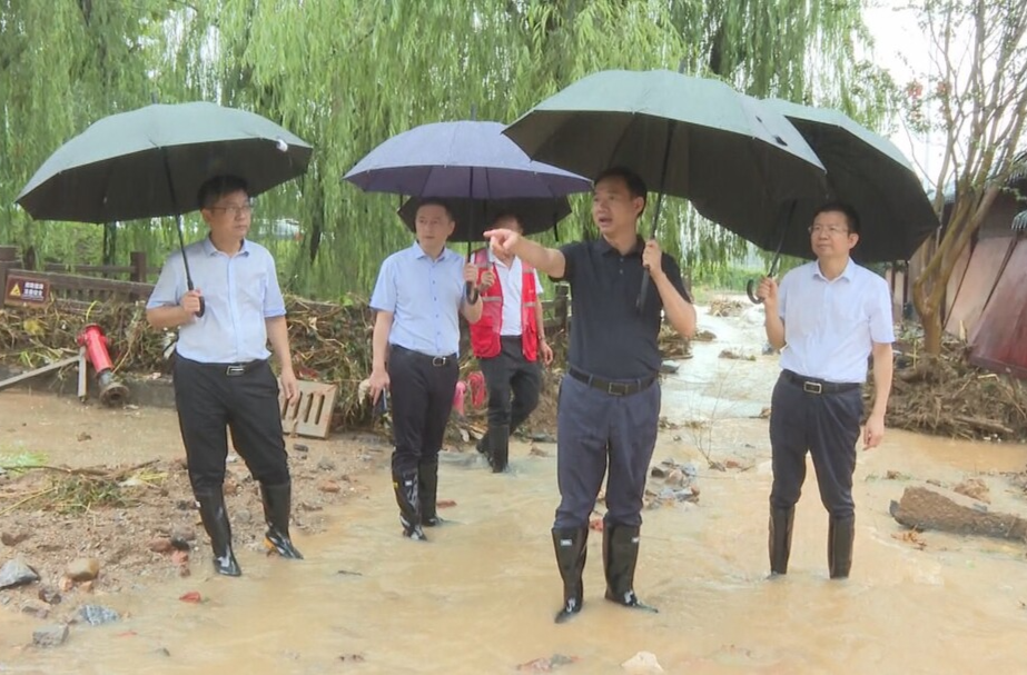 朱洪武赴祁阳市检查督导防汛救灾工作  以更加扎实的作风和更加有力的举措  坚决守护好人民群众生命财产安全