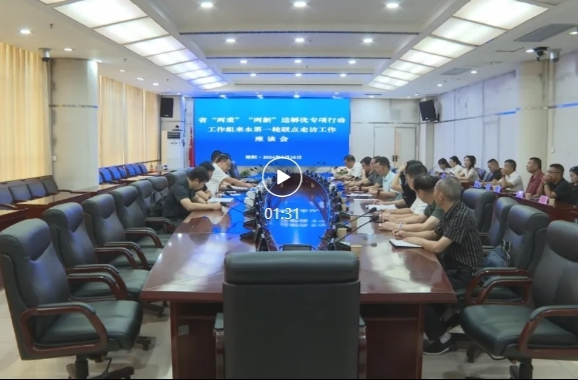 省“两重”“两新”送解优专项行动工作组来永第一轮联点走访工作座谈会在祁阳召开