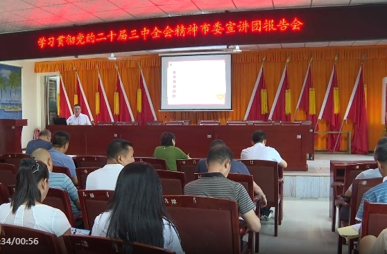 （学习贯彻党的二十届三中全会精神）祁阳市委宣讲团在进宝塘镇开展宣讲