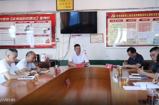 （学习贯彻党的二十届三中全会精神）祁阳市委宣讲团在工改办开展宣讲