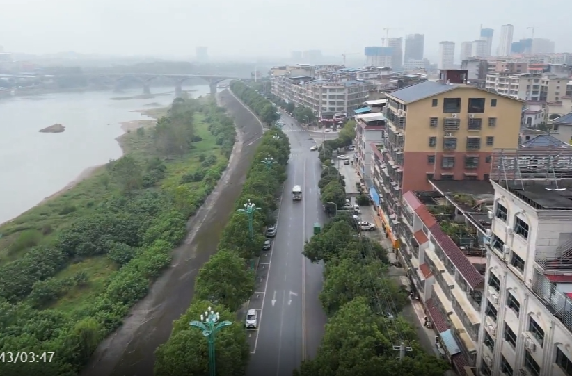 （喜迎旅发会 祁阳展新颜）沿江路延伸段即将通车