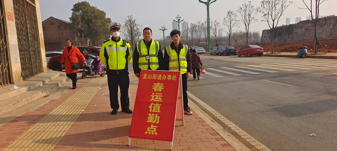 祁阳龙山街道：多措并举做好春运安全保障工作