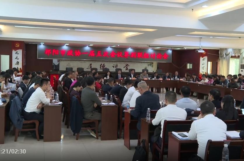 向子顺参加祁阳市政协一届五次会议界别联组讨论