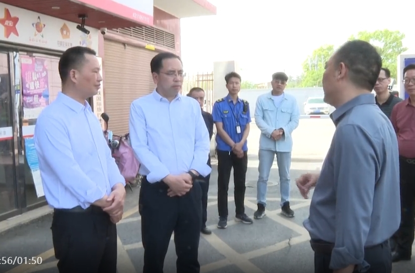 向子顺调研高铁站周边环境综合整治工作