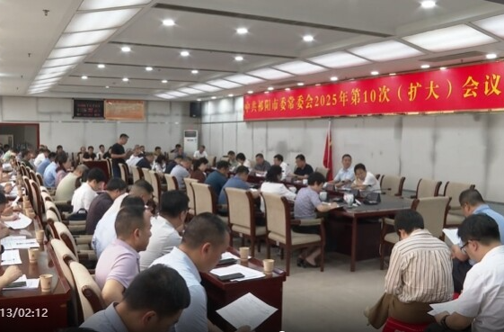 祁阳市委常委会 2025 年第 10 次（扩大）会议召开 蒋良铁主持