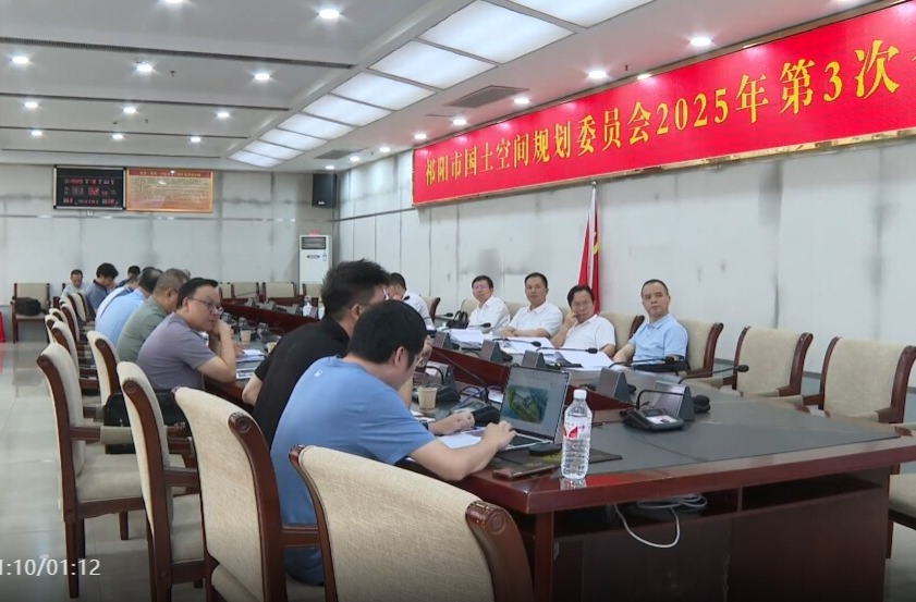 祁阳市国土空间规划委员会2025年第3次会议召开