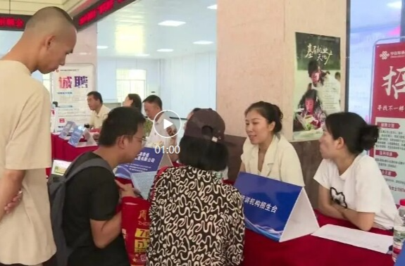 ​祁阳市人社局举办“湘零相伴”招聘会   助就业促发展