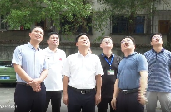 秦志军来祁阳督导检查住建领域安全生产工作