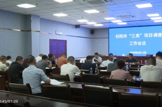 祁阳市召开经济高质量发展暨“三类”项目调度工作会议