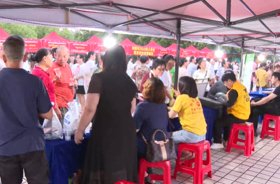 2025年祁阳市“百日千万招聘专项行动”夜市特色招聘会火热举行