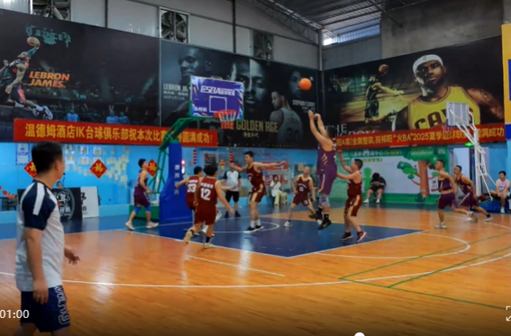 祁阳：篮球联赛点燃夏日激情