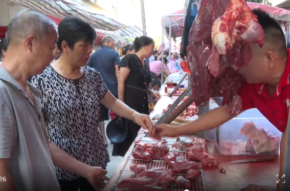 祁阳新企“鲜链通”保障市民“肉铺子”