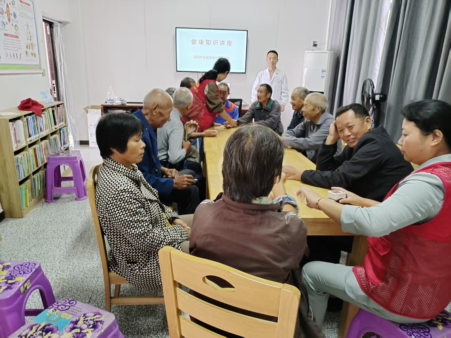 祁阳观音滩镇：“送医下乡”暖民心  健康服务“零距离”