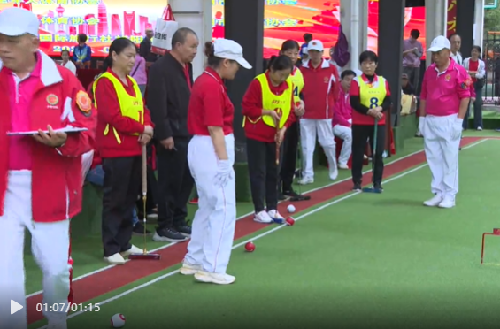 2025年永州市妇女门球赛在祁阳举行