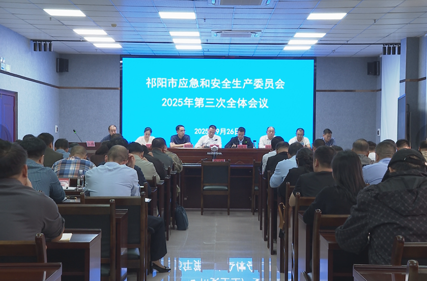 祁阳市应急和安全生产委员会2025年第三次全体会议召开