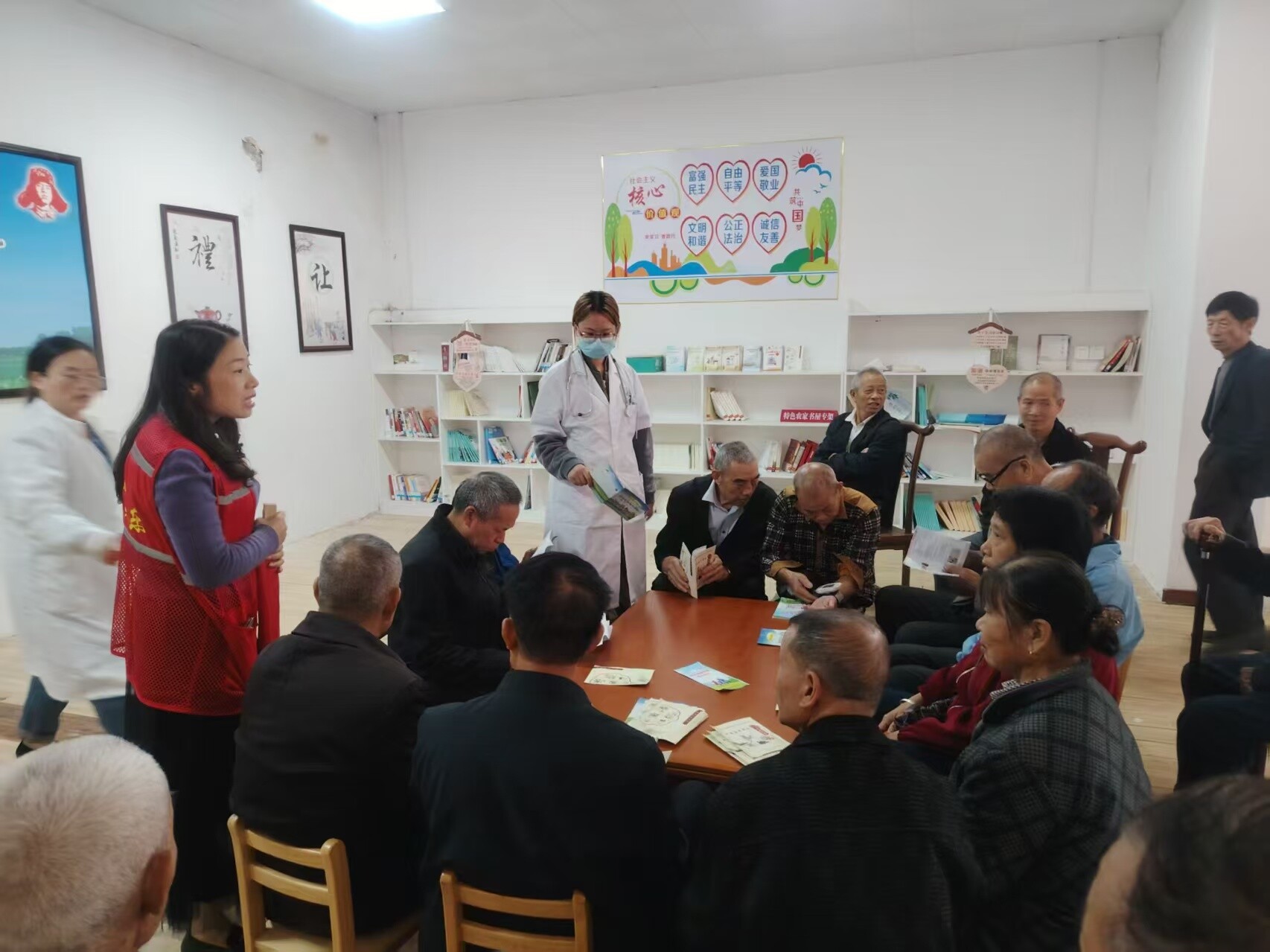 祁阳市白水镇：“杏林书屋・健康驿站”点燃全民健康新热潮