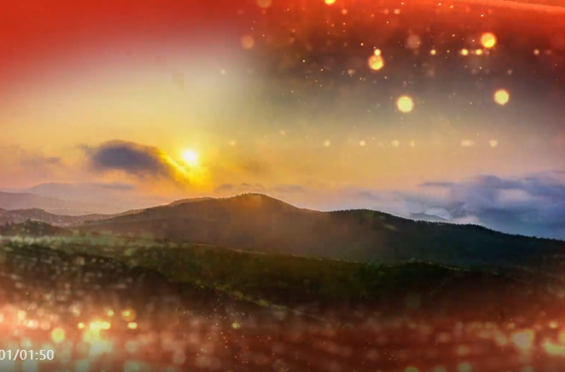 （我和我的家乡）看家乡日新月异 祝祖国繁荣昌盛