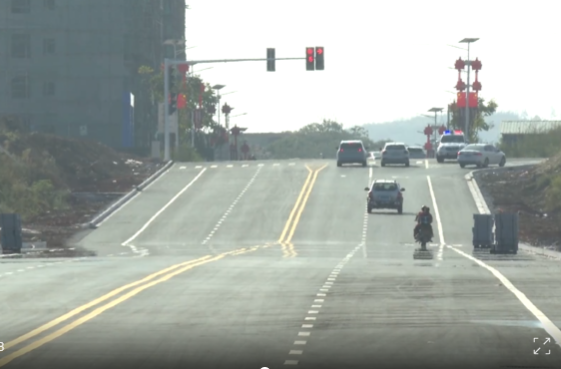 元结路（闻道路-祁阳大道）先行段通车 助力市民双节便捷出行