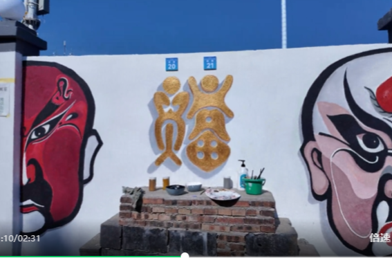 走进湘超——祁阳元素特色墙绘带来赛事新亮点
