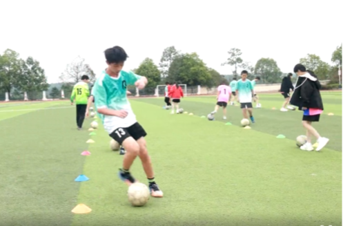 祁阳潘市红军学校：传承红色基因 培育足球新人