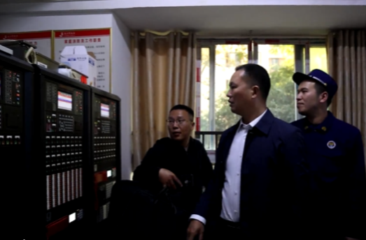 向子顺督导检查消防安全工作