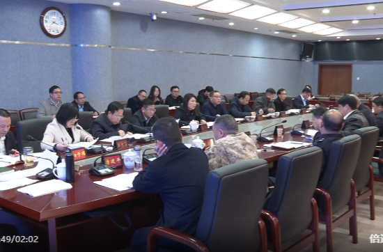 蒋崇华主持召开市委网络安全和信息化委员会全体会议