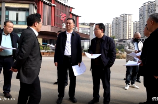 向子顺调研老旧小区雨污管网改造项目建设工作