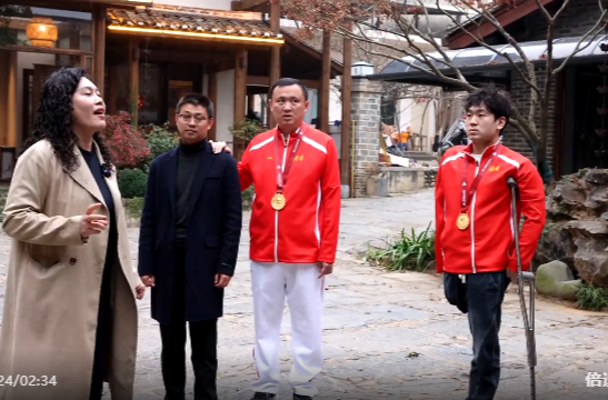 麒麟庄园邀请残运会冠军品美食 话乡情 庆拼搏