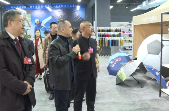 永州市人大代表视察祁阳纺织产业 助力县域经济高质量发展