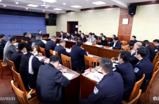 蒋崇华、向子顺等四大家主要领导调研公安工作