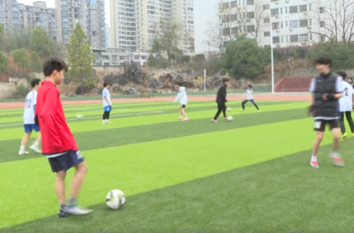 祁阳青少年足球队陶铸中学集训 全力备战第四届“吐鲁番贺岁杯”青少年足球邀请赛