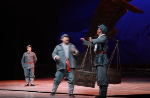 原创现代祁剧《一担银元》公演 赓续红色血脉传承祁剧魅力