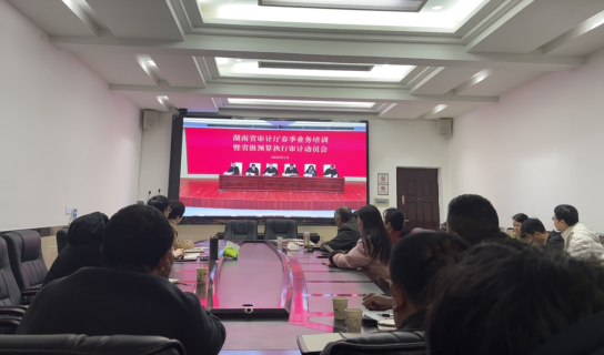 祁阳市审计局：集中“充电蓄能”  力促预算执行审计提质增效