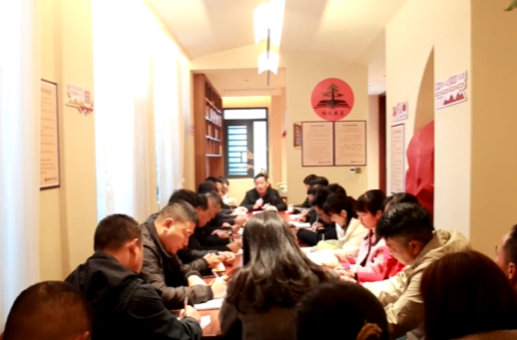 浯溪街道：农家书屋里的理论宣讲
